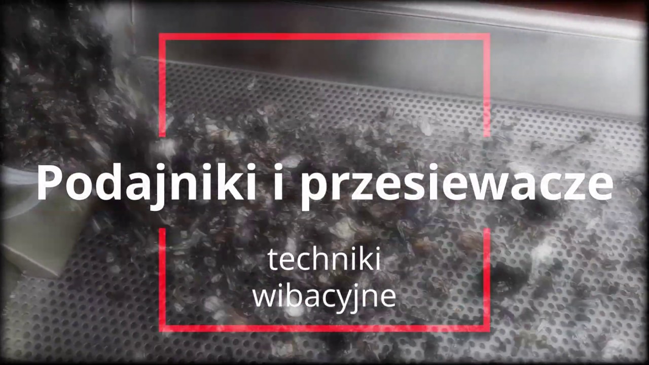 Podajniki i przesiewacze wibracyjne (INWET)