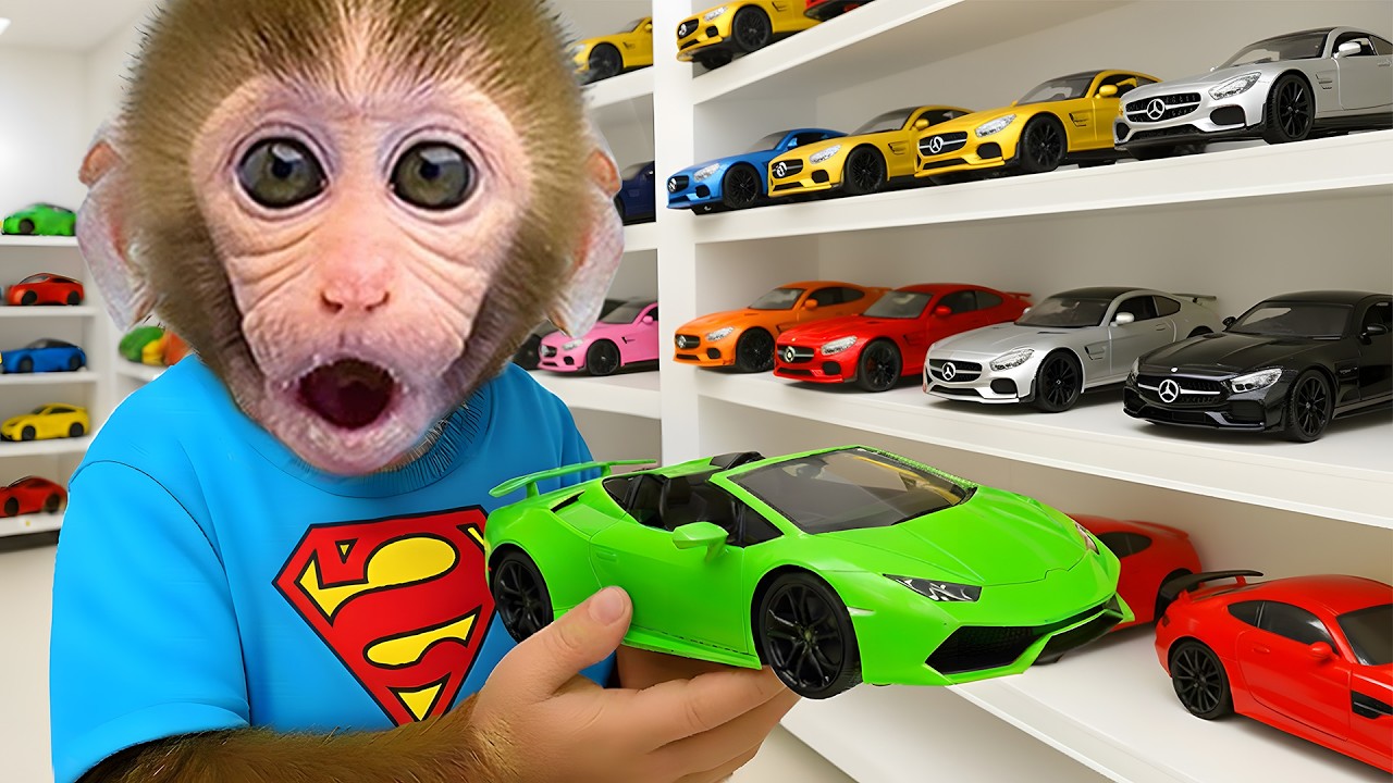 Singe Bon Bon achète un Monster Truck et se transforme en Superman pour sauver la ville