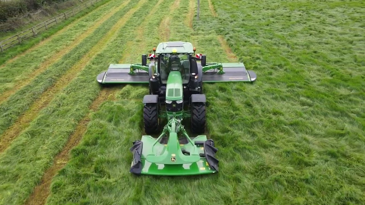 Silage 2022 John Deere Tractors and Mowers with Mohan Agri meath