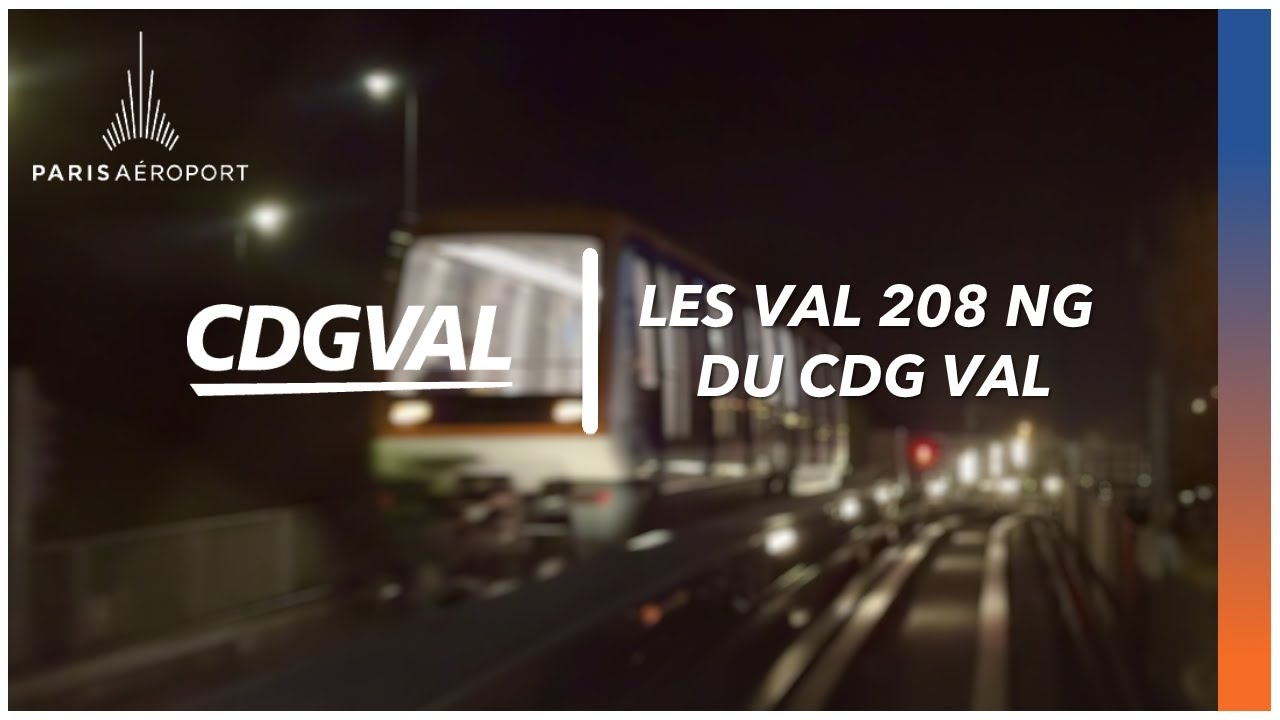 🇫🇷 ⸱ [ADP] Les VAL 208 NG du CDG VAL - CDG VAL + LISA -  Aéroport Roissy Charles de Gaulle ✈