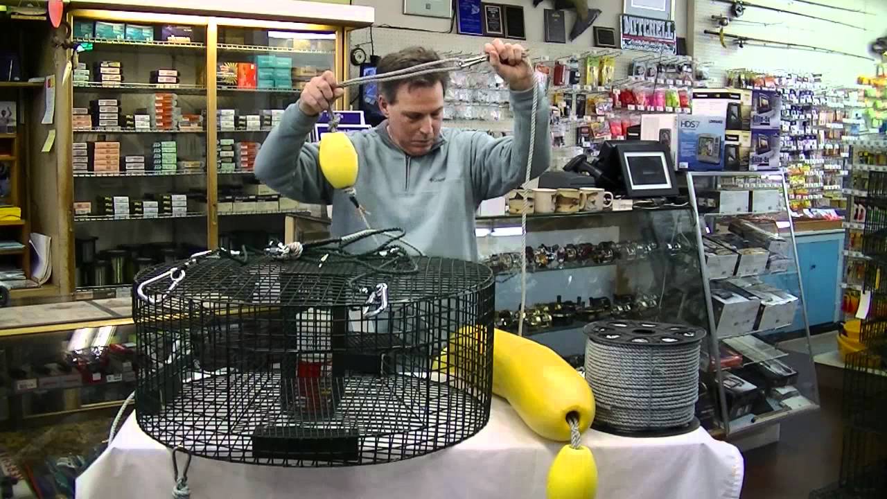 Shrimp/Prawn Trap Rigging