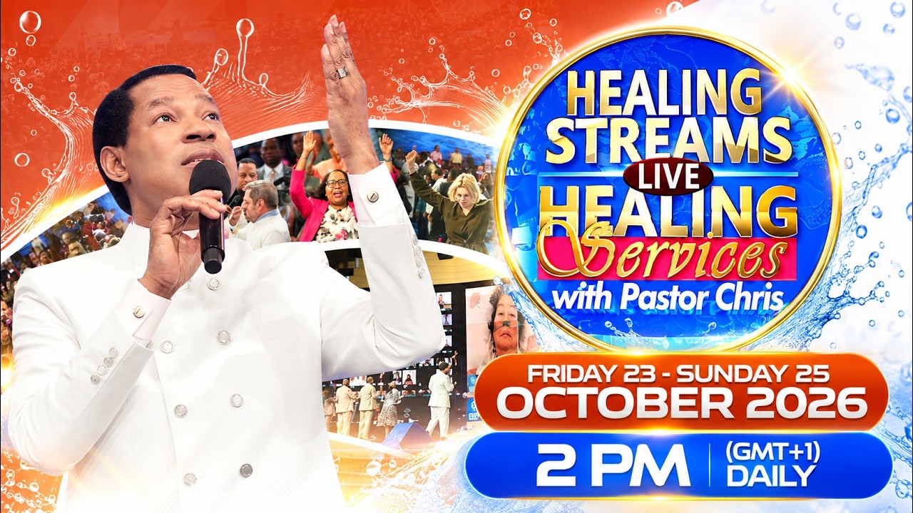 DAY 1: HEALING STREAMS LIVE HEALING SERVICES WITH PASTOR CHRIS || OCTOBER 2026