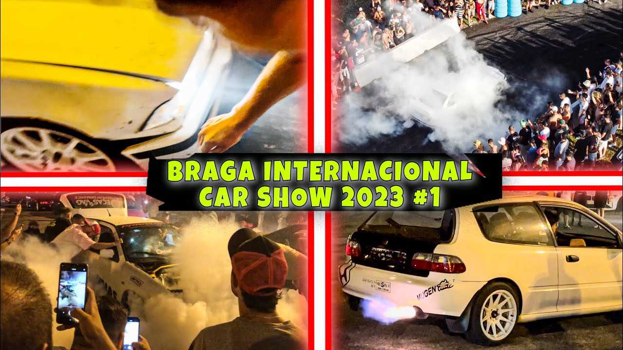 PARTI O IBIZA 6K PD + ACIDENTE NO PRIMEIRO DIA DE BRAGA INTERNACIONAL CAR SHOW | STOWNAS