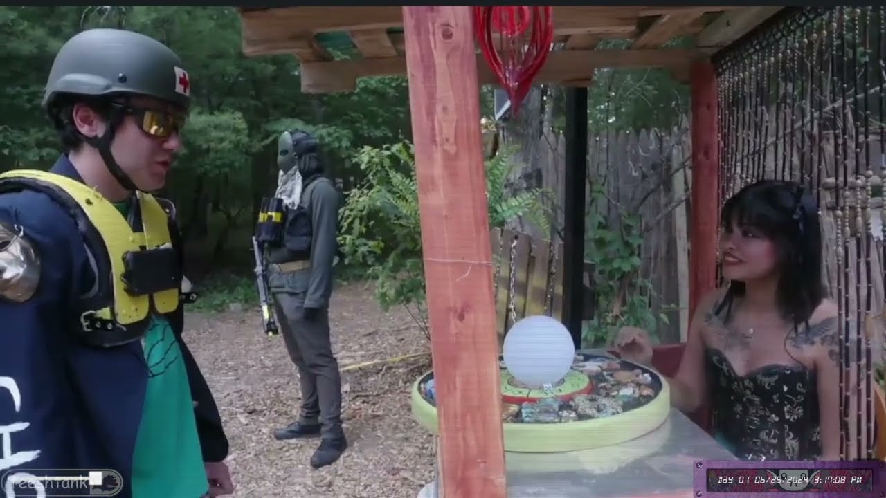 Day 01 - Jimmy gets a reading from Trish