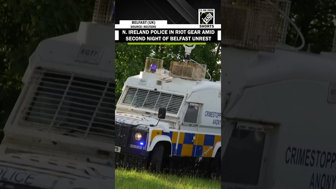 WATCH: Northern Ireland Police in riot gear amid second night of Belfast unrest