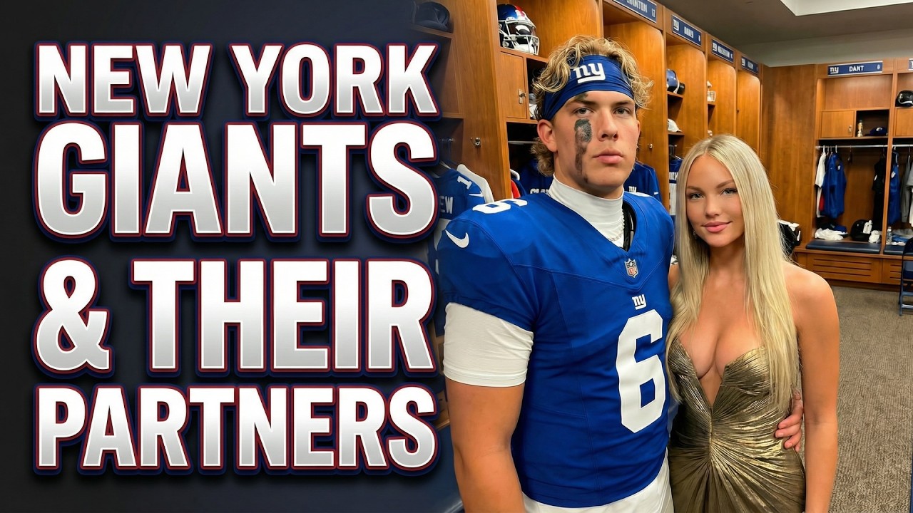 New York Giants Stars and Their Partners
