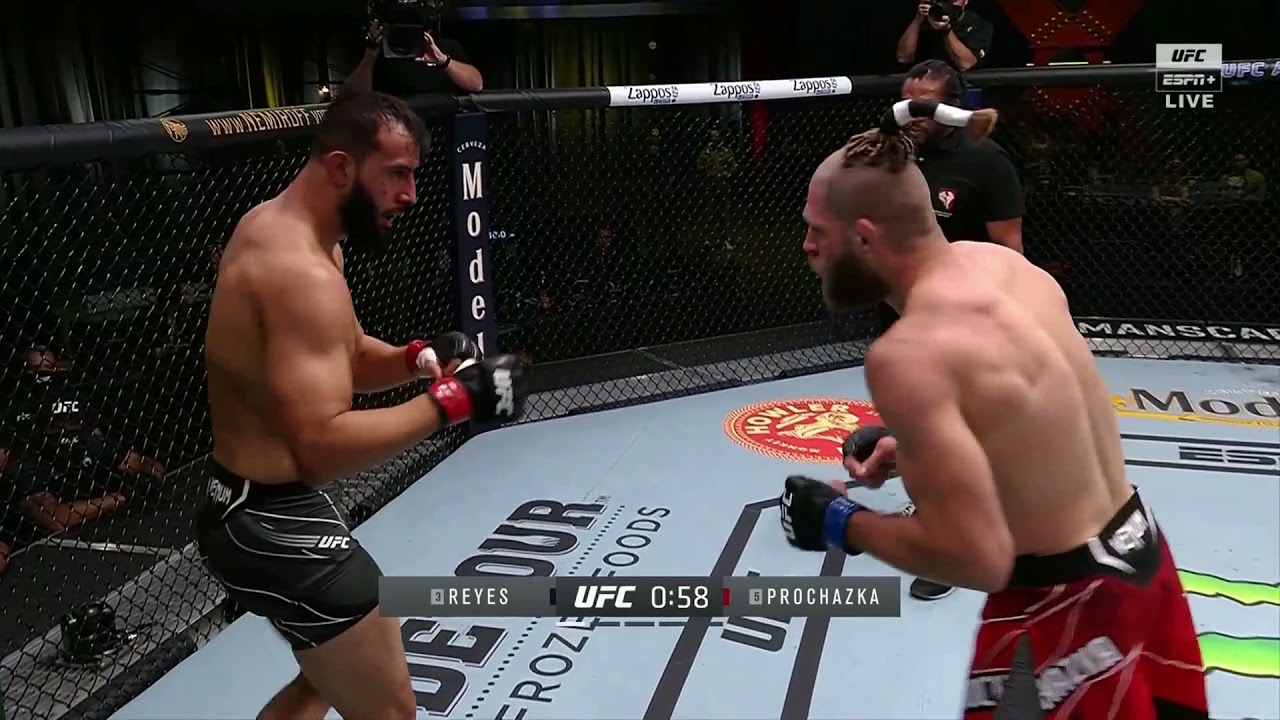 Jiri Prochazka vs Dominick Reyes highlights