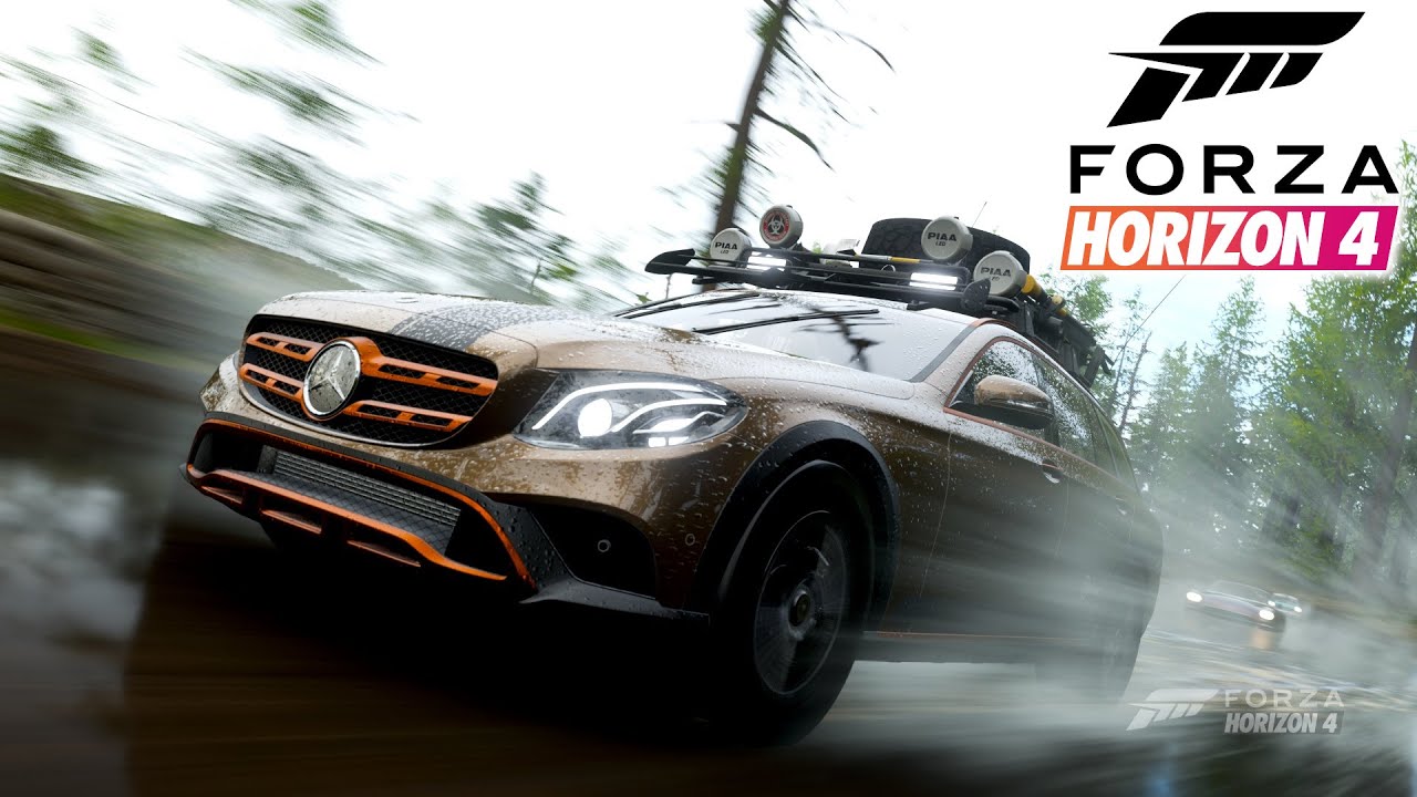 ¡El Mercedes Benz E 350 D de Top Gear en la expansión Isla Fortuna! - Forza Horizon 4