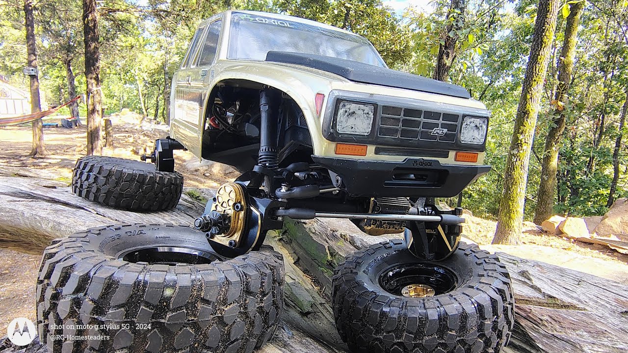 Can The Axial COYOTE Crawl Like A Class 2 Competition RC Crawler Now With Brass Upgrades?