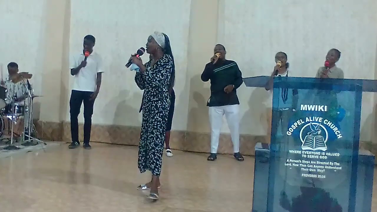 Live praise songs by Zerry K. Mike and Gospel Alive Church team 