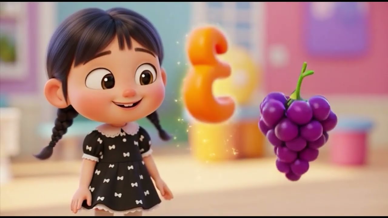 تعلم الحروف العربية مع شمس 🌞