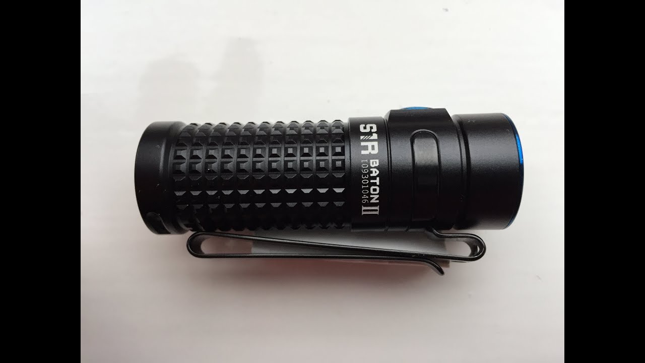 Olight S1R baton II - 1000 lumens. How can they get this much light out of such a small flashlight?