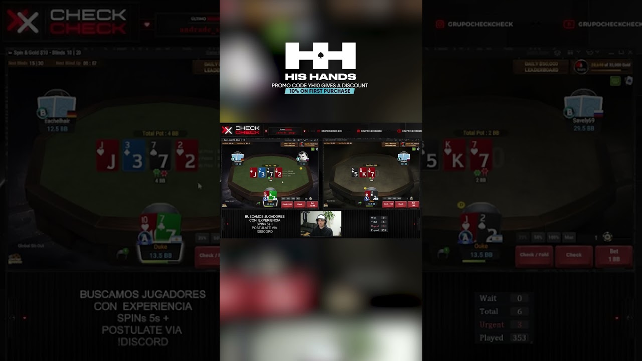 La jugada que me convirti&oacute; en campe&oacute;n de poker by GrupoCheckCheck