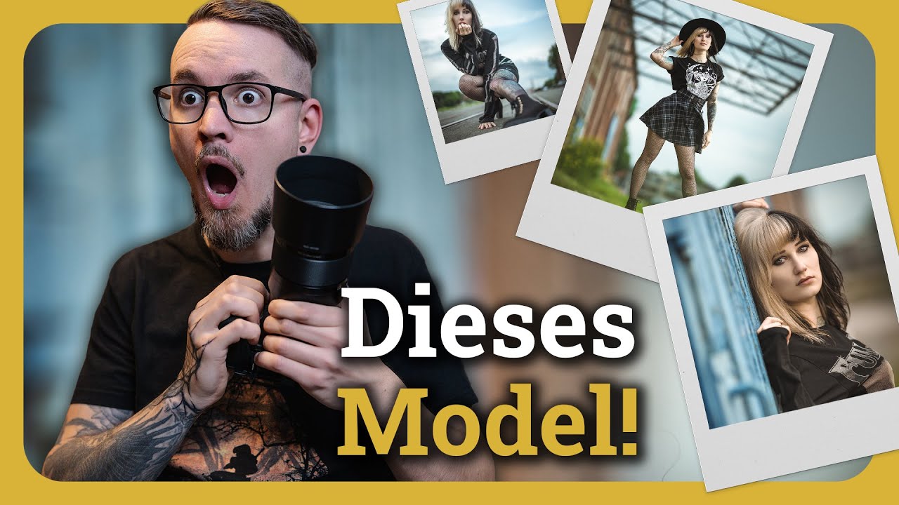Alternative Model am Hafen fotografiert - Sie ist echt krass!