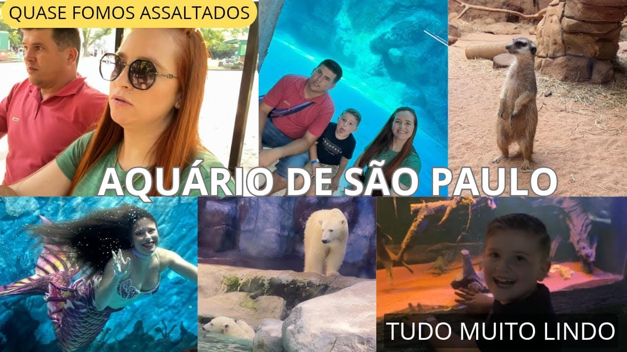 VITAMOS O AQUÁRIO DE SP|+PASSEIO NO PARQUE IBIRAPUERA😍