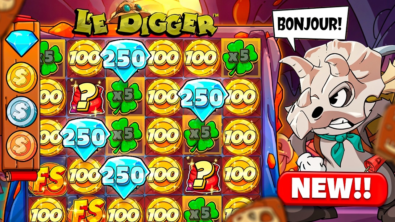 LE DIGGER IS A COMPLETELY NEW GAME!