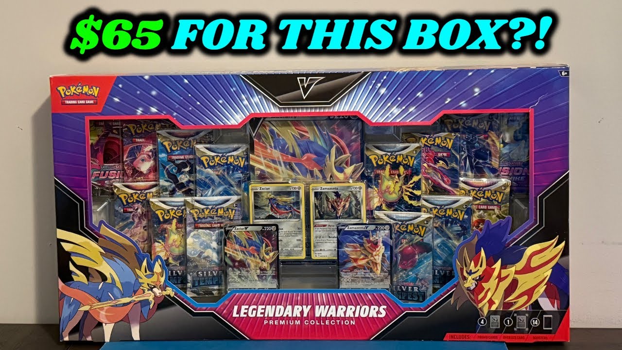 Opening the MASSIVE $65 LEGENDARY WARRIORS Premium Collection Box! Is this WORTH IT?!