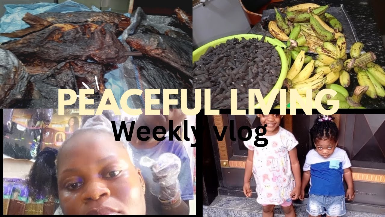 Weekly vlog|| peaceful living|| my girls first salon visit||vegetable soup and more
