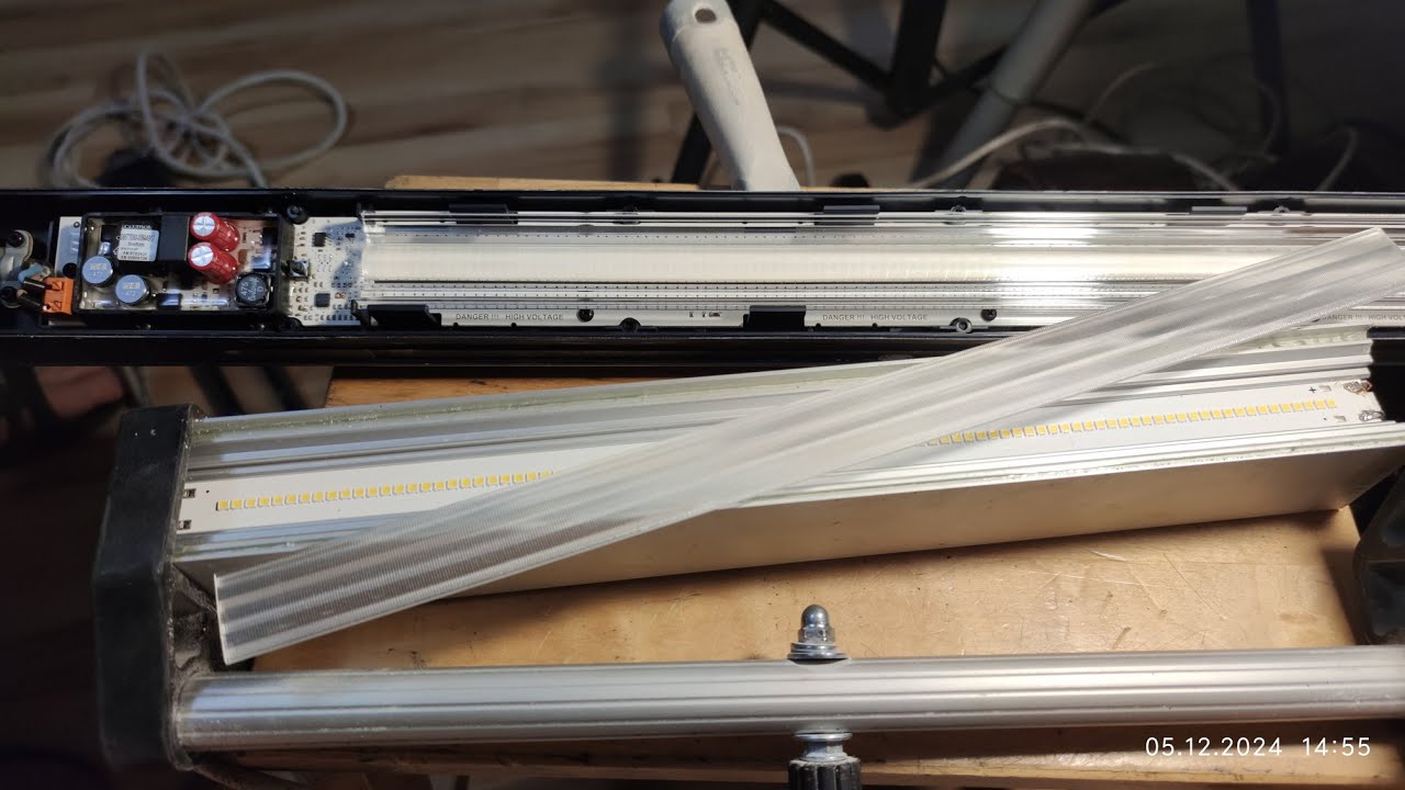 Провёл маленький эксперимент с лампами Festool stl 450 и Lossew c1