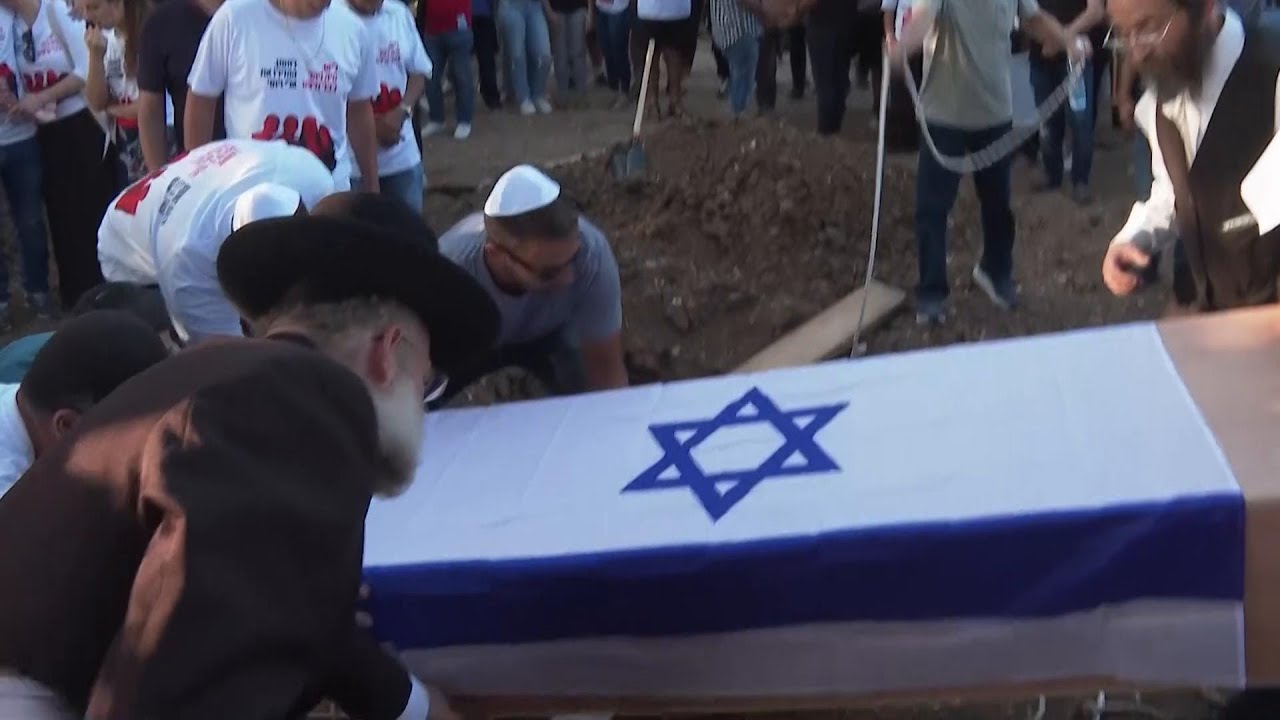 Funeral held in Israel for mother and her two daughters killed by Hamas militants