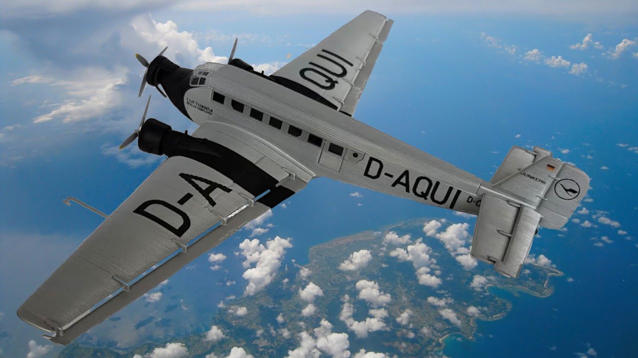 Corgi 1:72 / Junkers Ju 52 Diecast ModelLufthansa, Germany, 1936