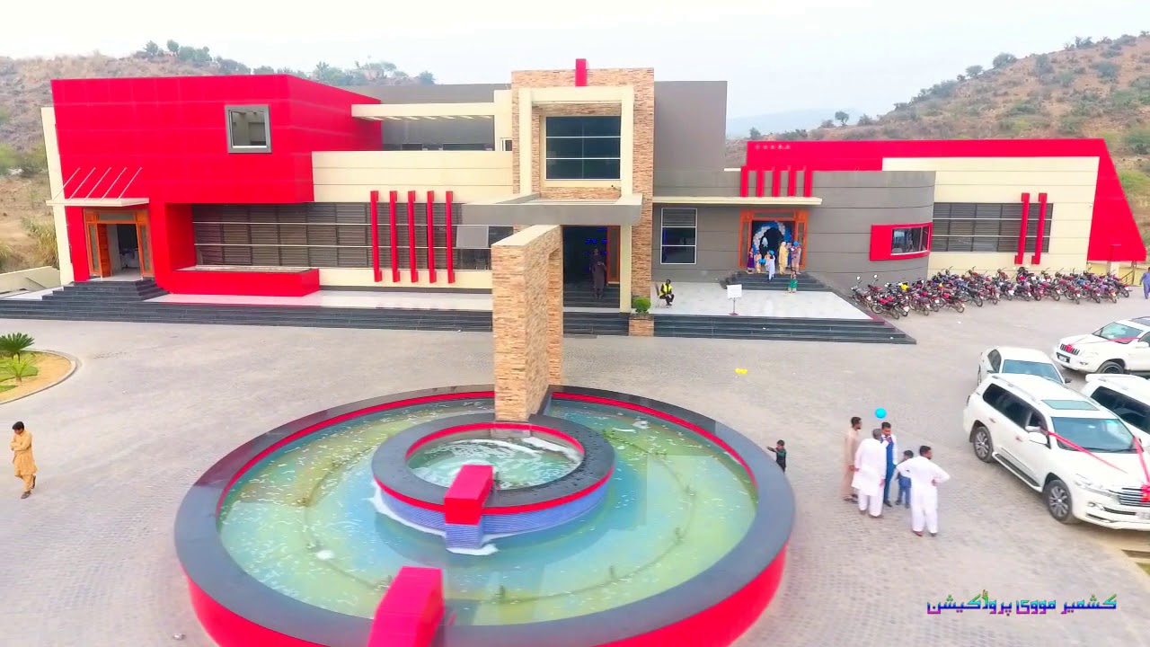 Qasr e Younis Marriage Hall Drone | Dadyal |2018 | kashmir movie production