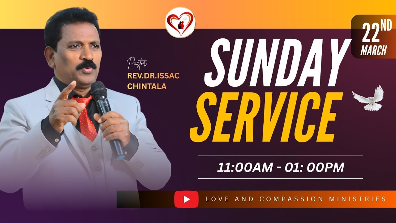 Sunday Worship Service || 2nd Service || Rev.Issac Chintala