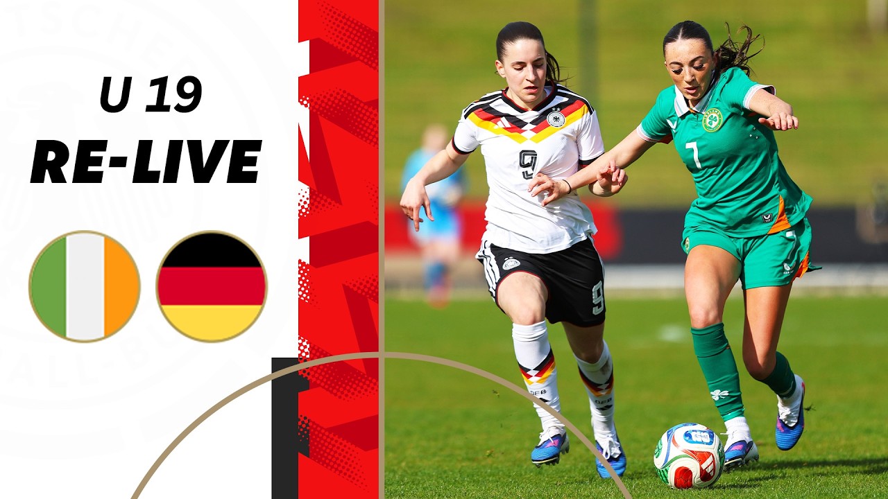 RE-LIVE | Irland &ndash; Deutschland | U 19 EM-Qualifikation der Frauen