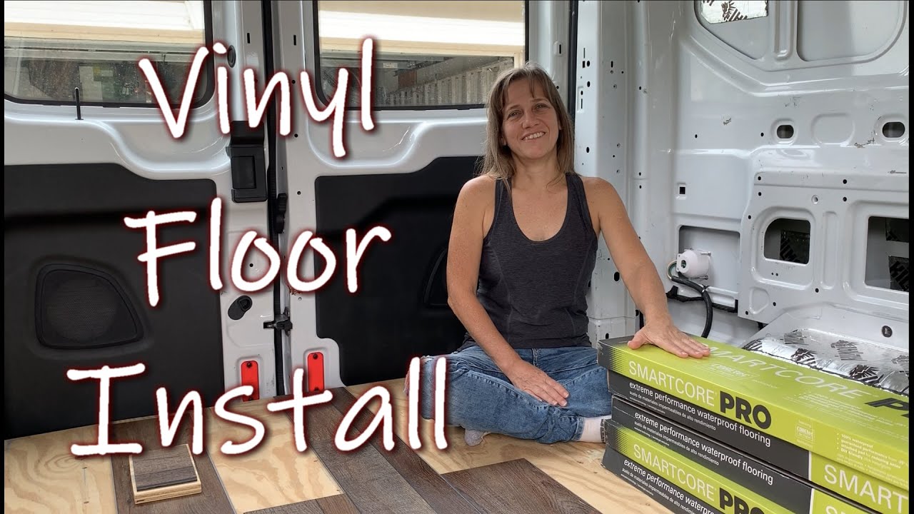 Van Conversion: Installing Vinyl Floor