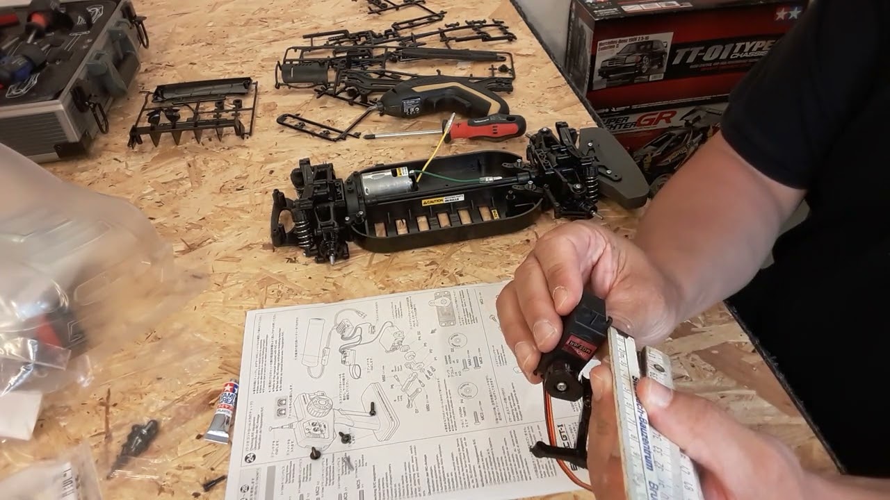 Teil 006 Aufbauvideo TT-01 tamiya Abschnitt D