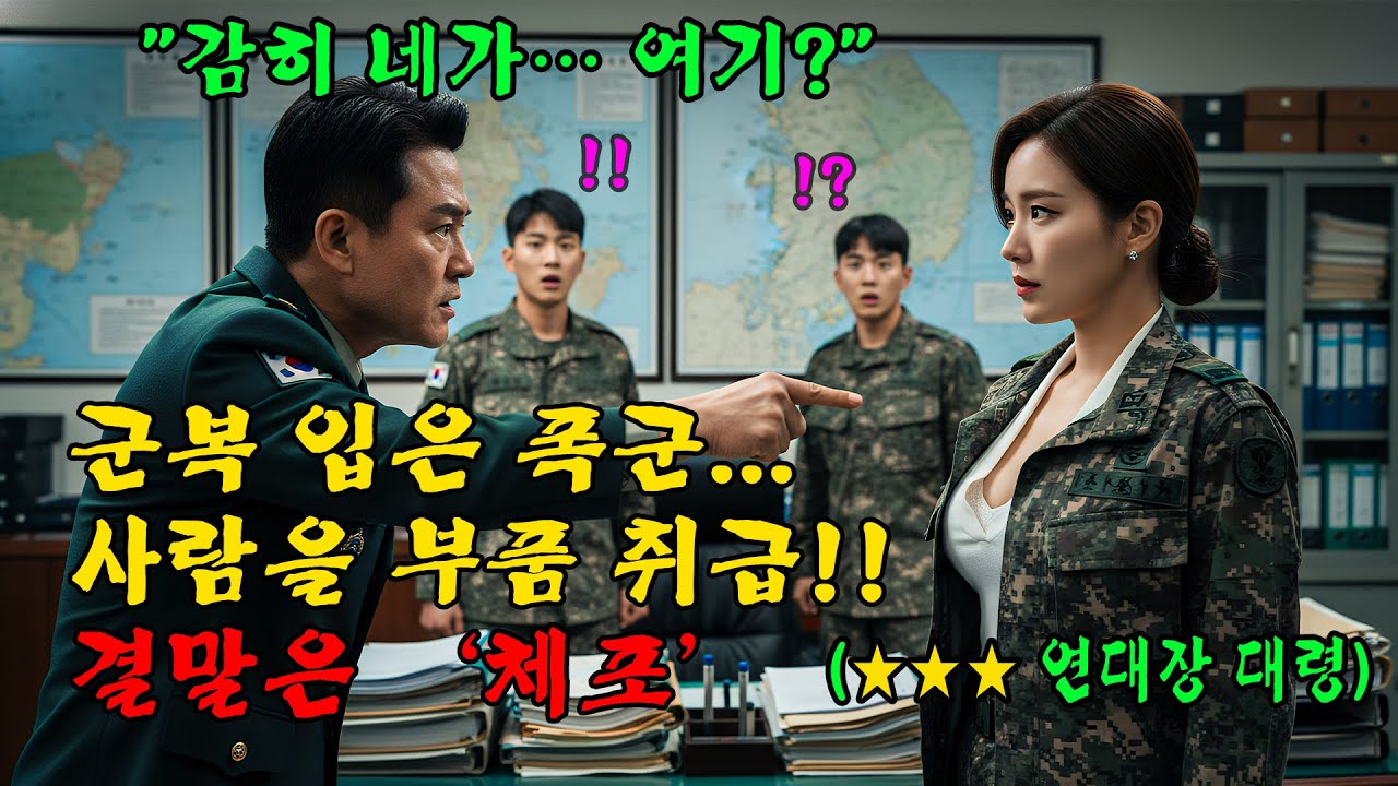 707특임대 연대장 vs 대대장｜군복을 두른 폭군, 병사를 물건처럼 부품 취급하던 놈의 처참한 결말 l 오디오북 l 감동 l 창작사연 l