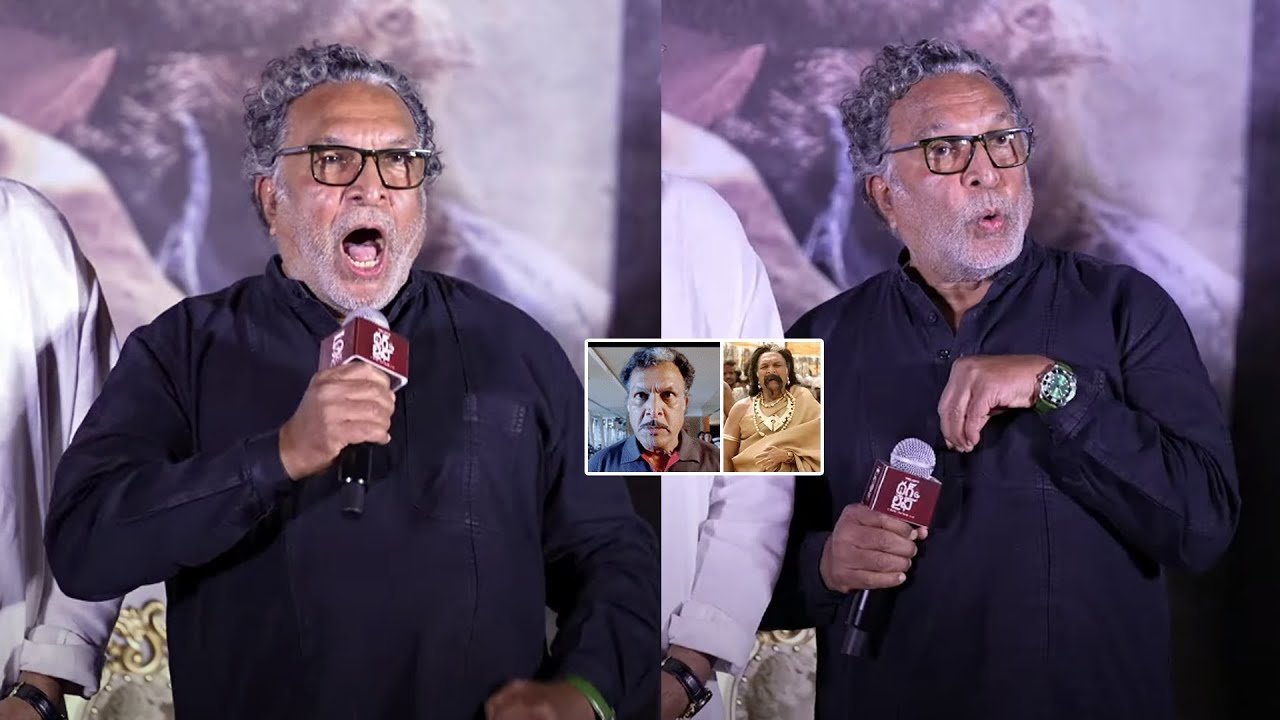 Nassar Re Create Baadshah & Baahubali Dialogues @ Thug Life Press Meet | Manastars