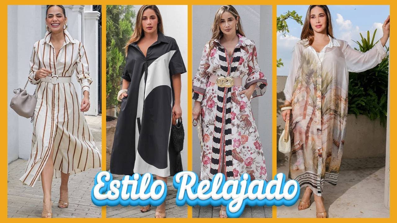VESTIDO CAMISERO: 👑EL REY DE LA VERSATILIDAD, QUE FAVORECE A TODOS LOS TIPOS DE CUERPO