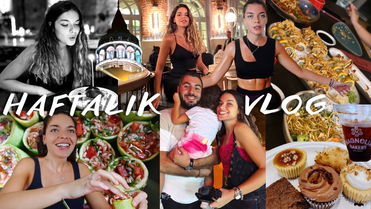 İYİ Kİ DOĞDUM🎂 Neler Yiyerek Kilo Veriyorum? Magnolia Bakery Açılışı, Yemek Tariflerim #ÖzümleFitYaz