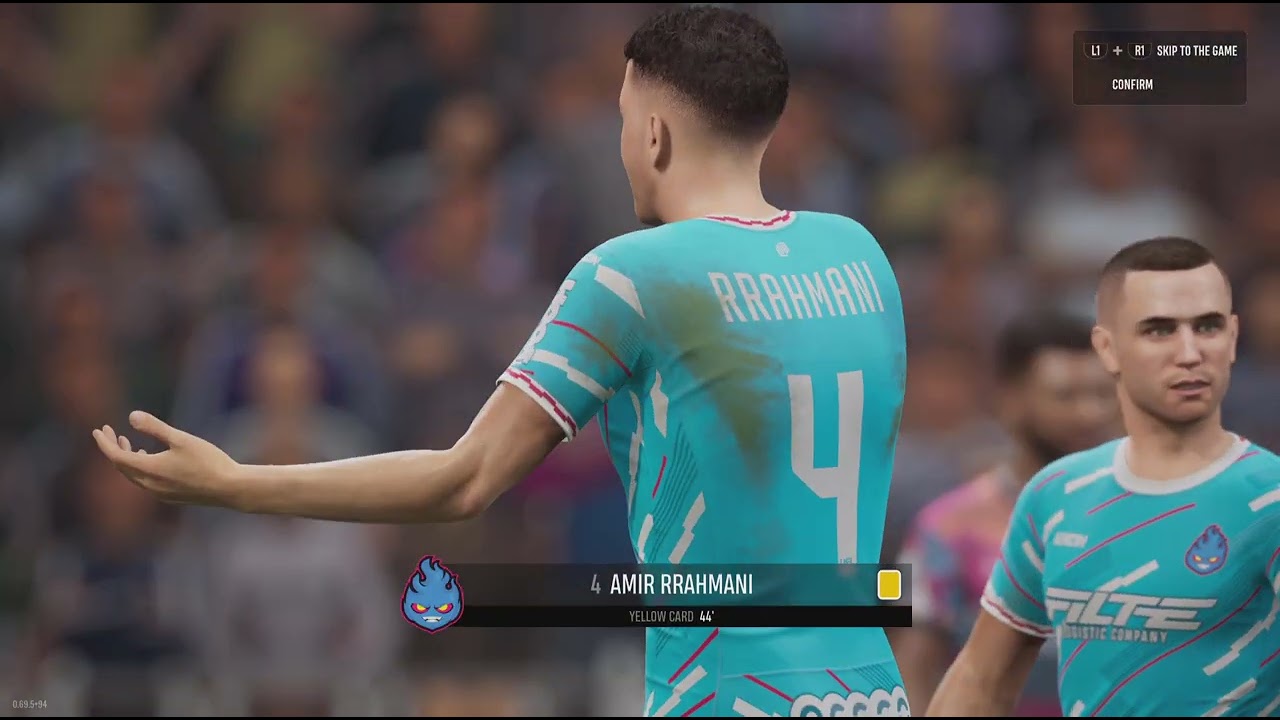 I am playing FIFA.