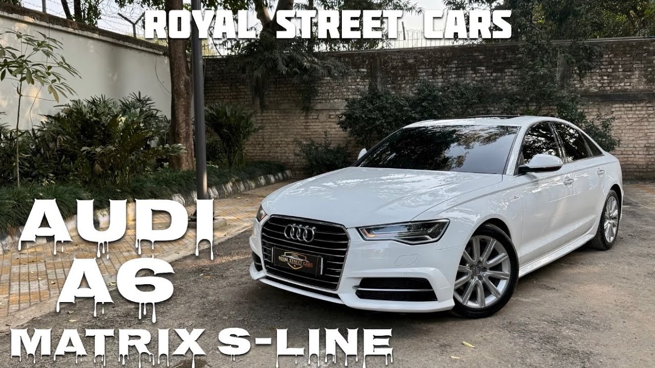 Audi A6 Matrix Techno Sports Detailed Video @ Royal Street Cars India