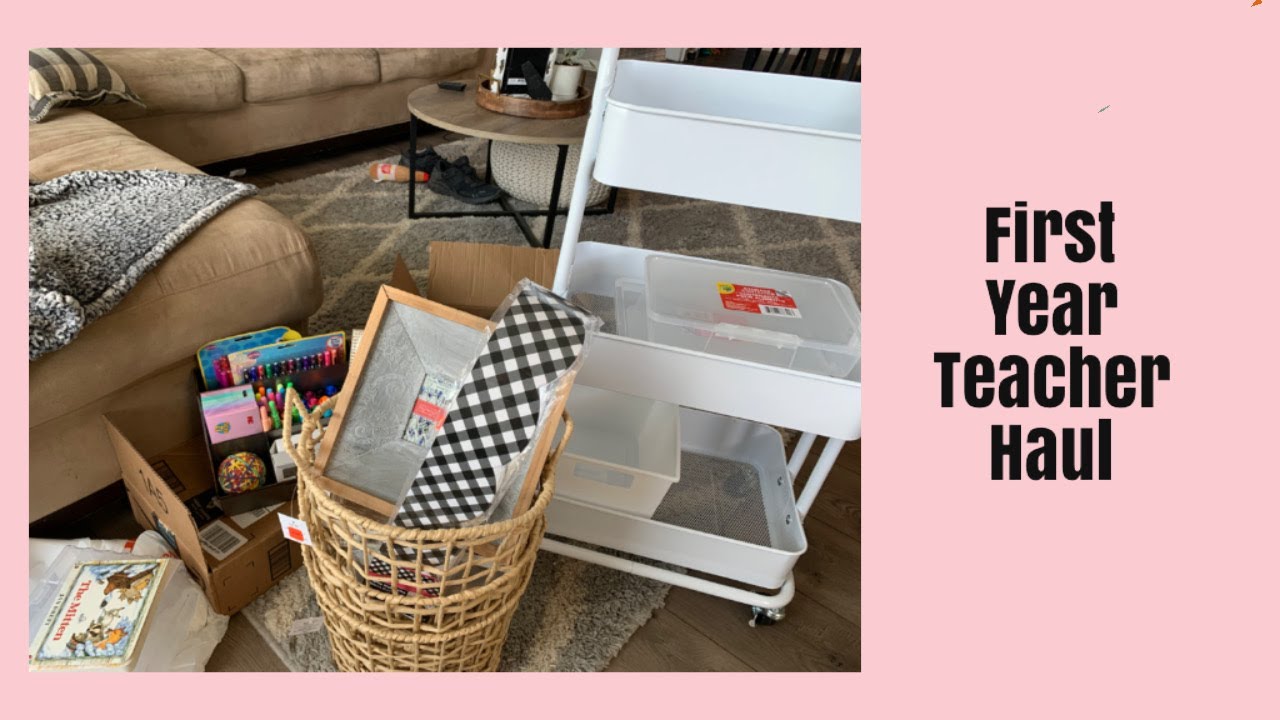 Kindergarten farmhouse classroom decor haul!