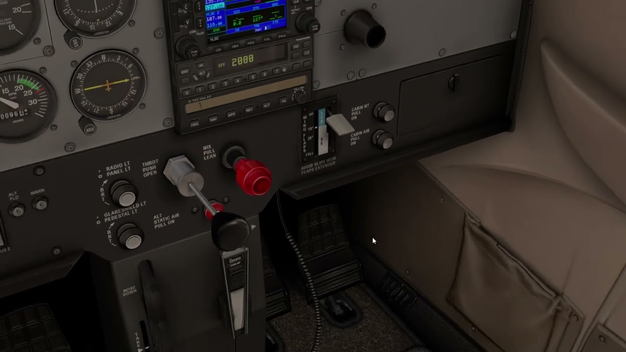 SIMPPL Курс vPPL, подготовка к первому практическому полету. Cessna 172, X-Plane