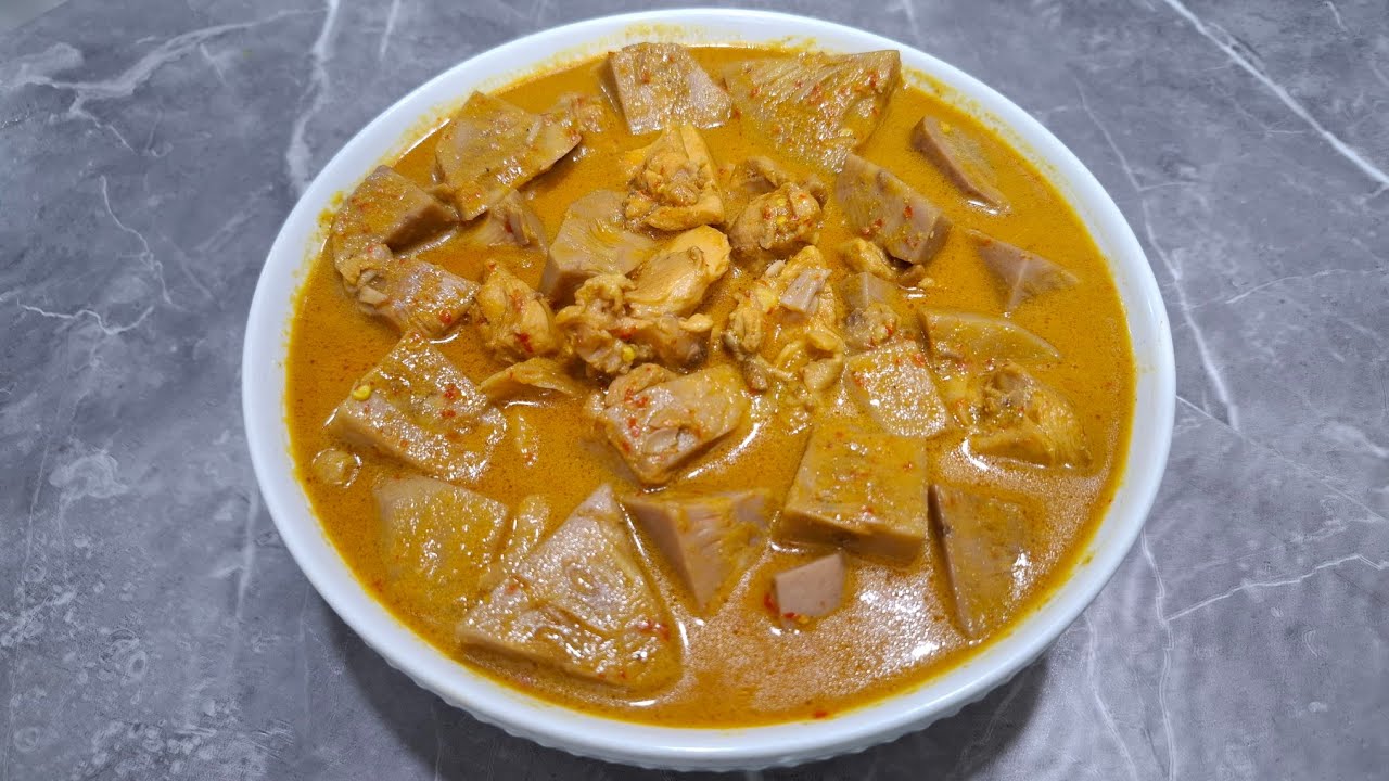 Cara membuat resep GULAI NANGKA Yang Enak Banget
