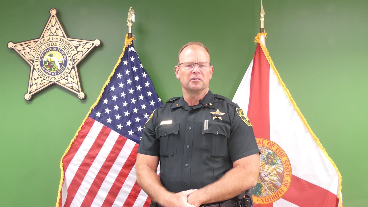 An important message from Sheriff Paul Blackman