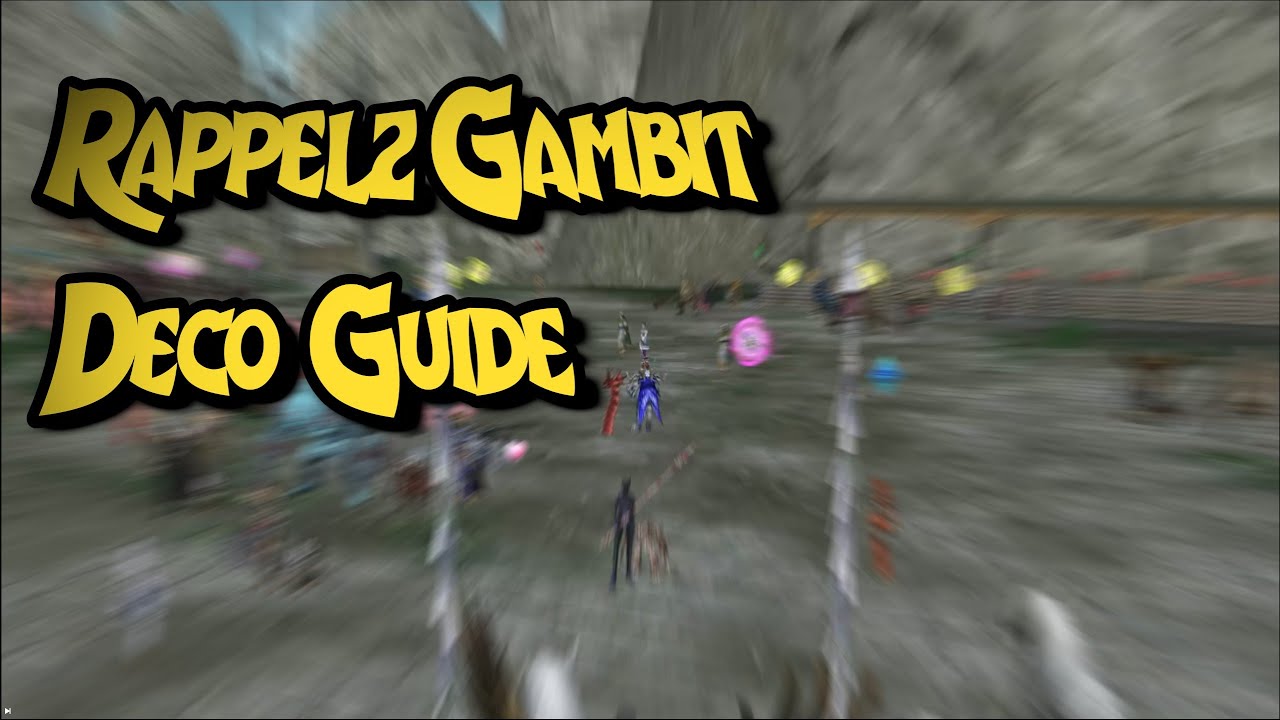 Rappelz Gambit - Deco Guide