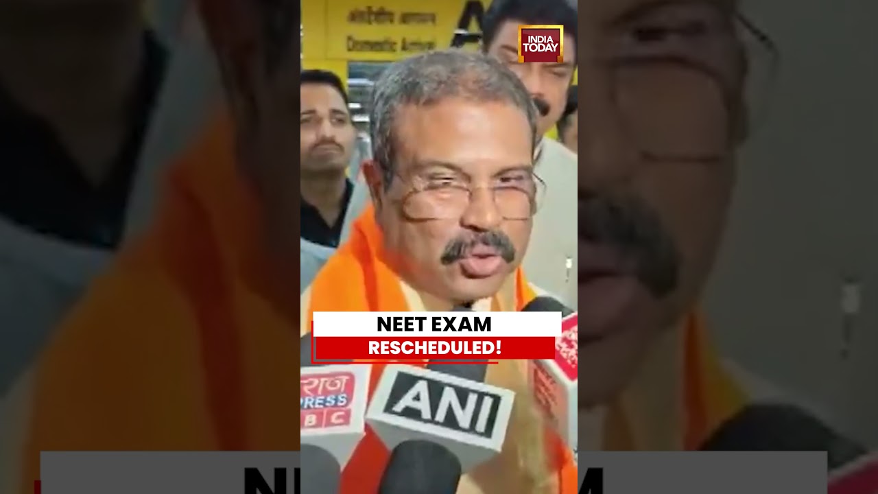 NEET Exam to Be Reconducted on June 21, NTA Grants Extra 15 Minutes: Dharmendra Pradhan #neet