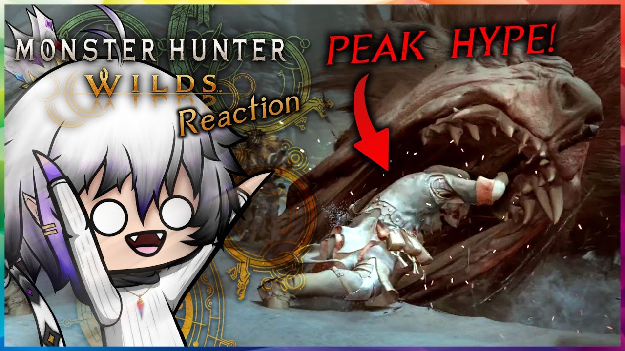 I have a LOT to say!😍 (HYPE OVERLOAD!🤤)| Monster Hunter Wilds 1st Trailer Reaction Analysis #MHWilds