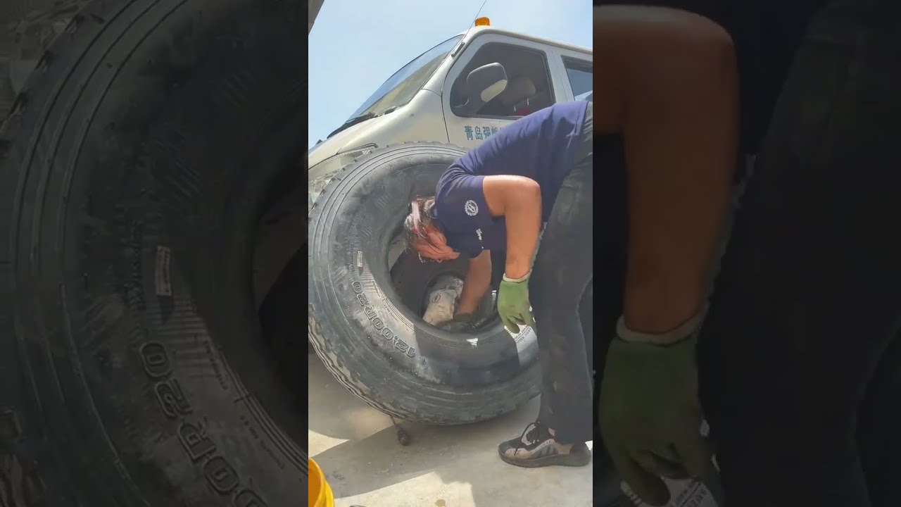 Truck Puncture Tire Repair & Inner Tube Replacement Outcall Rescue!