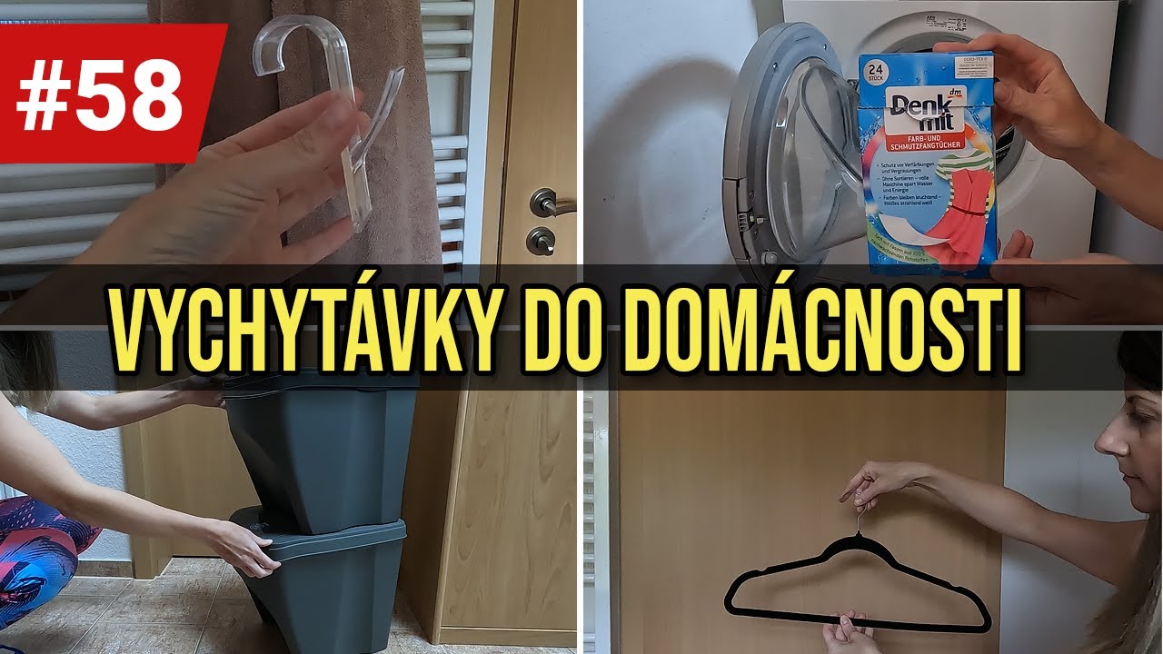 10 + 2 vychytávky do domácnosti | Tipy na pomocníky při úklidu, praní a péči o domácnost