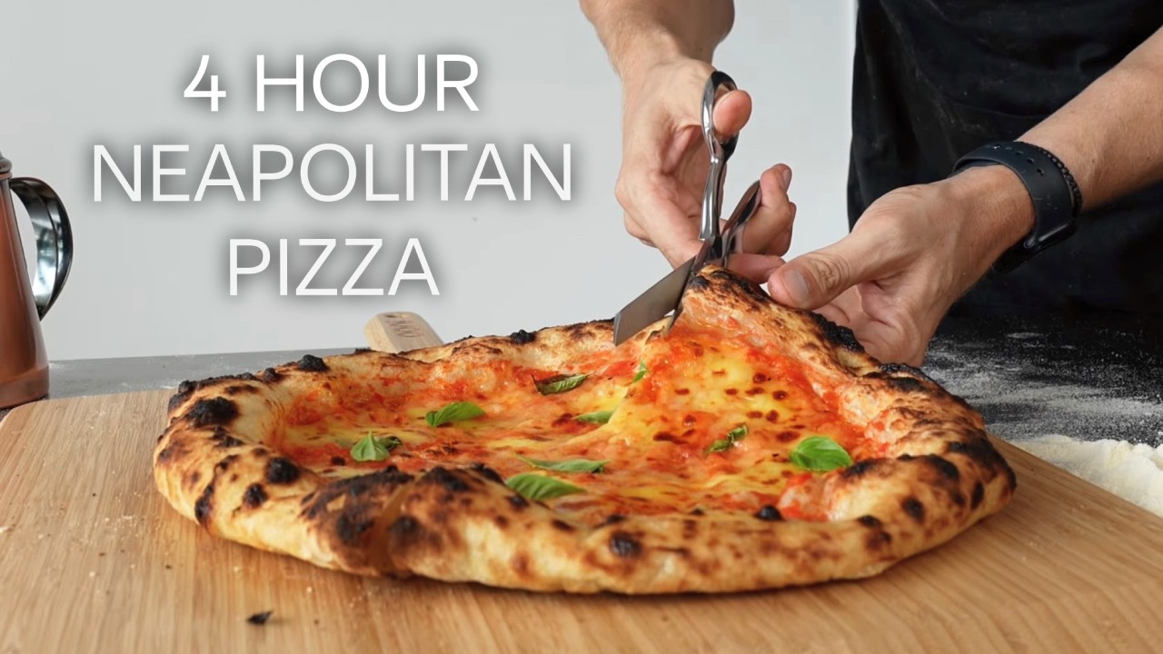 Easy Neapolitan Pizza Dough! (No Knead Recipe)