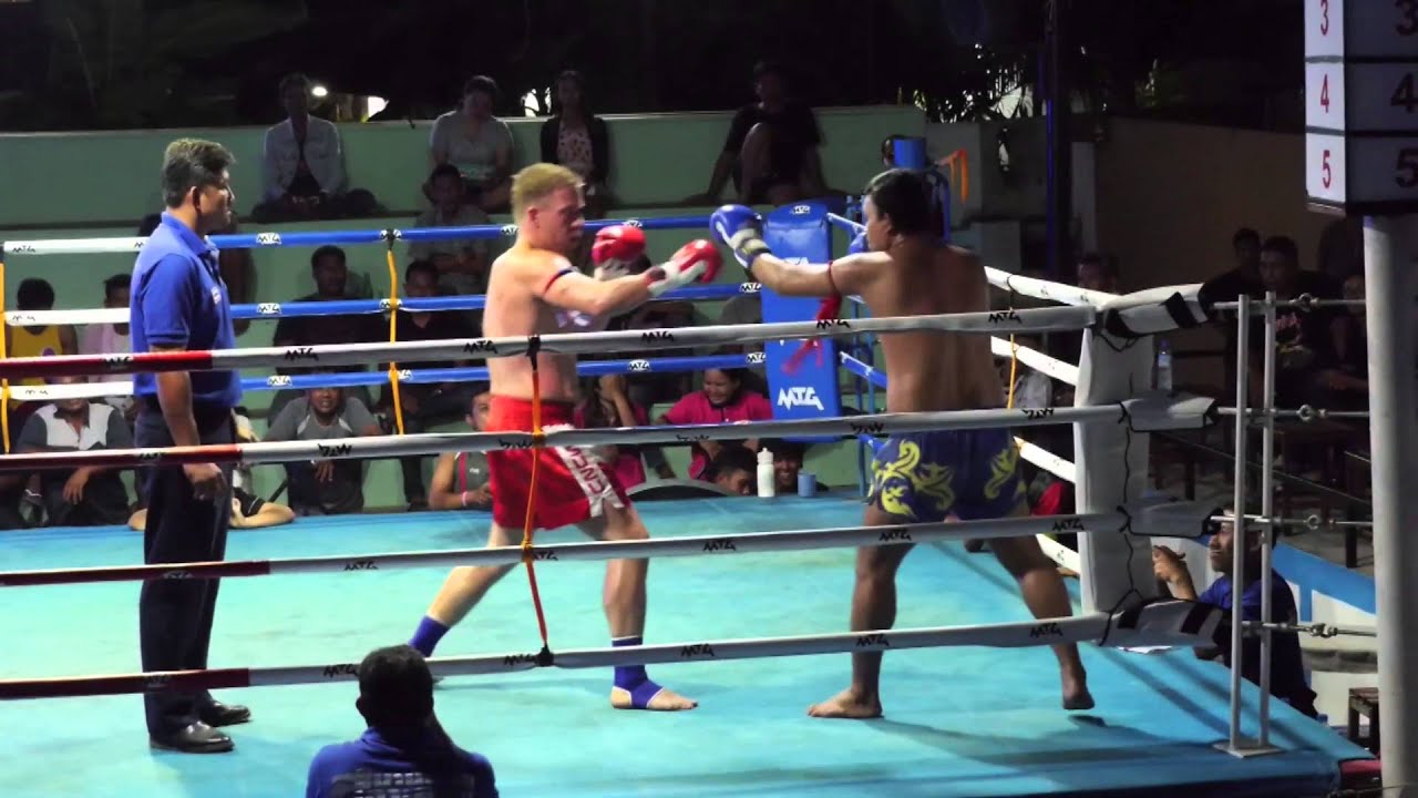Muay Thai fight - Jacob vs Lion