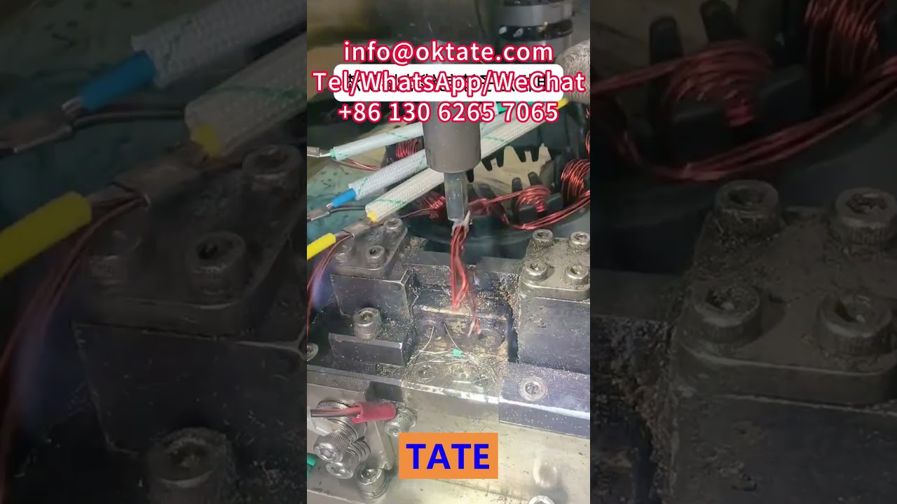 Motor Stator Enameled Wire Spot Welding Machine (No Paint Removal Required) Manufacturer Price