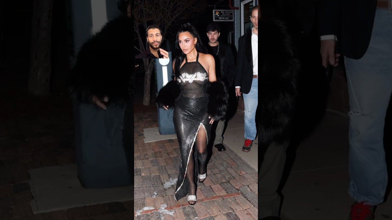 Kim Kardashian in Aspen. New Year’s Eve 2025 