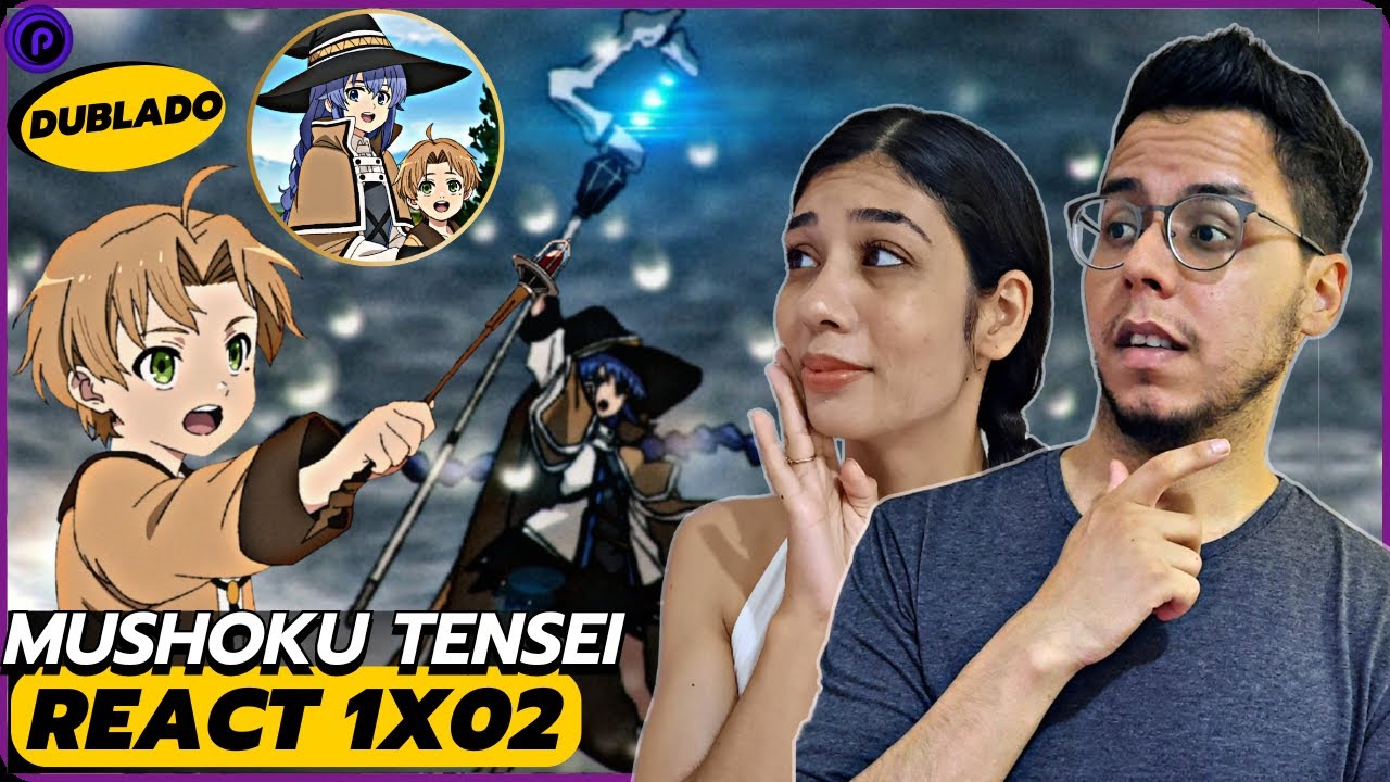 ROXY AJUDA RUDEUS A SUPERAR SEU PASSADO! | REACT MUSHOKU TENSEI DUBLADO 1X02